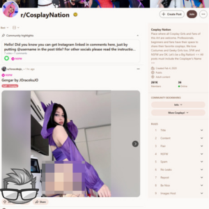 Reddit CosplayNation