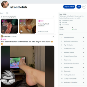 Reddit Foot Fetish Reddit Foot Fetish