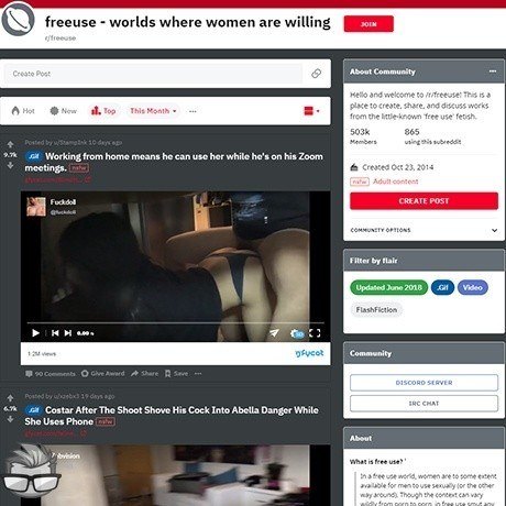 Reddit FreeUse (fake)