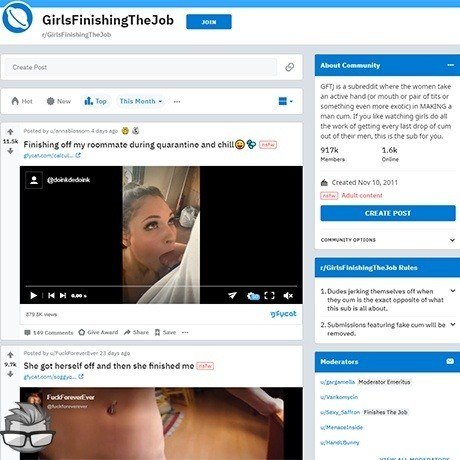 Reddit GirlsFinishingTheJob