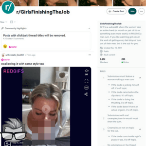 Reddit GirlsFinishingTheJob