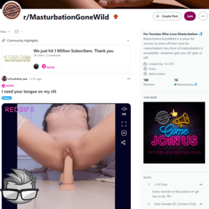 Reddit Masturbation Gone Wild