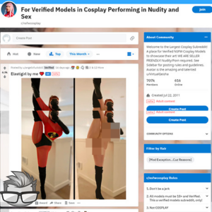 Reddit NSFW Cosplay