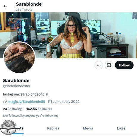 Sara Blonde Twitter