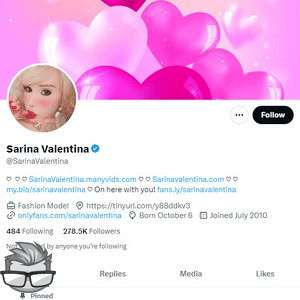 Sarina Valentina Twitter (TS)