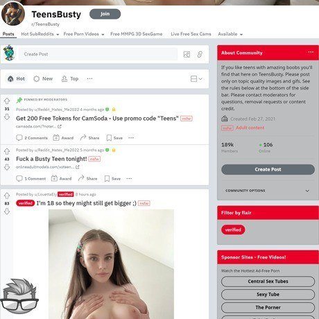 Teens Busty (18+)
