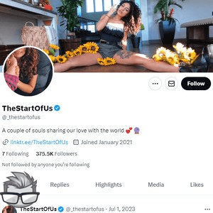 TheStartOfUs Twitter