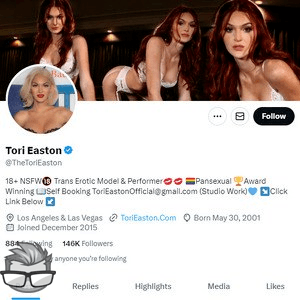 Tori Easton Twitter (TS)