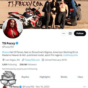 TS Foxxy Twitter (TS)