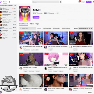 Twitch ASMR