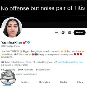 Yasmina Khan Twitter